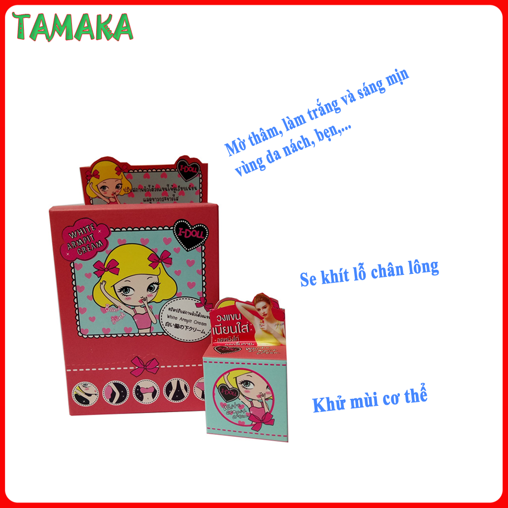 Kem Mờ Thâm Nách Idol Hàng Thái Lan Giúp Mờ Thâm Khử Mùi Cơ Thể Se Khít Lỗ Chân Lông Giúp Da Trắng Sáng Hơn