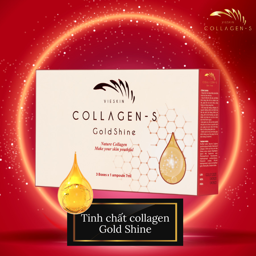 Tinh Chất Collagen Vieskin S Gold Shine ( Chính Hãng )