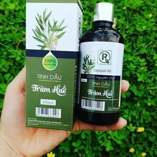 Tinh dầu Tràm Huế chai dùng cho mẹ và bé I giữ ấm cho bé I tắm bé I đuổi muỗi i xông phòng (chai 100ml)