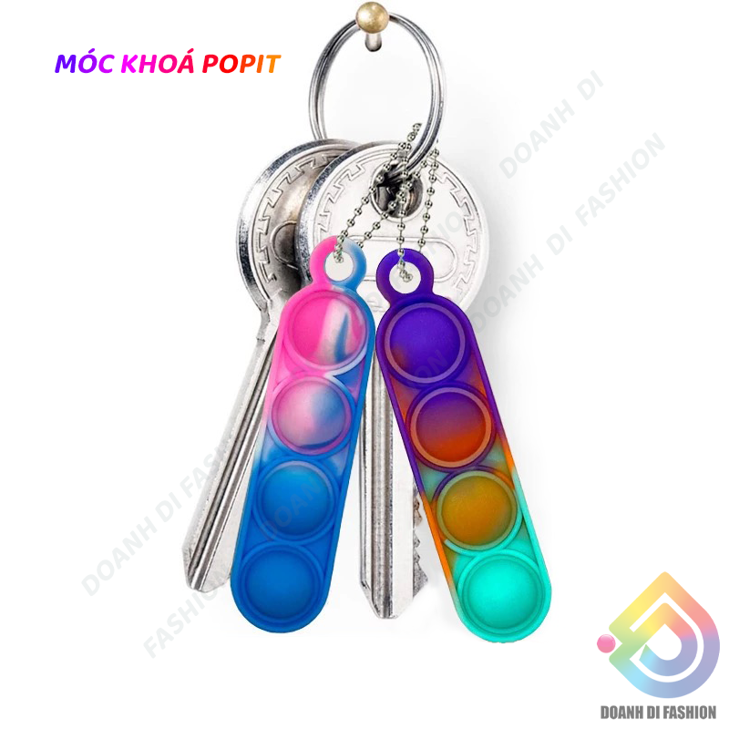 Móc Khóa Thỏ Con Móc Ba Lô Con Sên Móc Treo Tôm Đồ Chơi Con Sâu Móc Khoá Popit Nhiều Màu Giảm Căng T