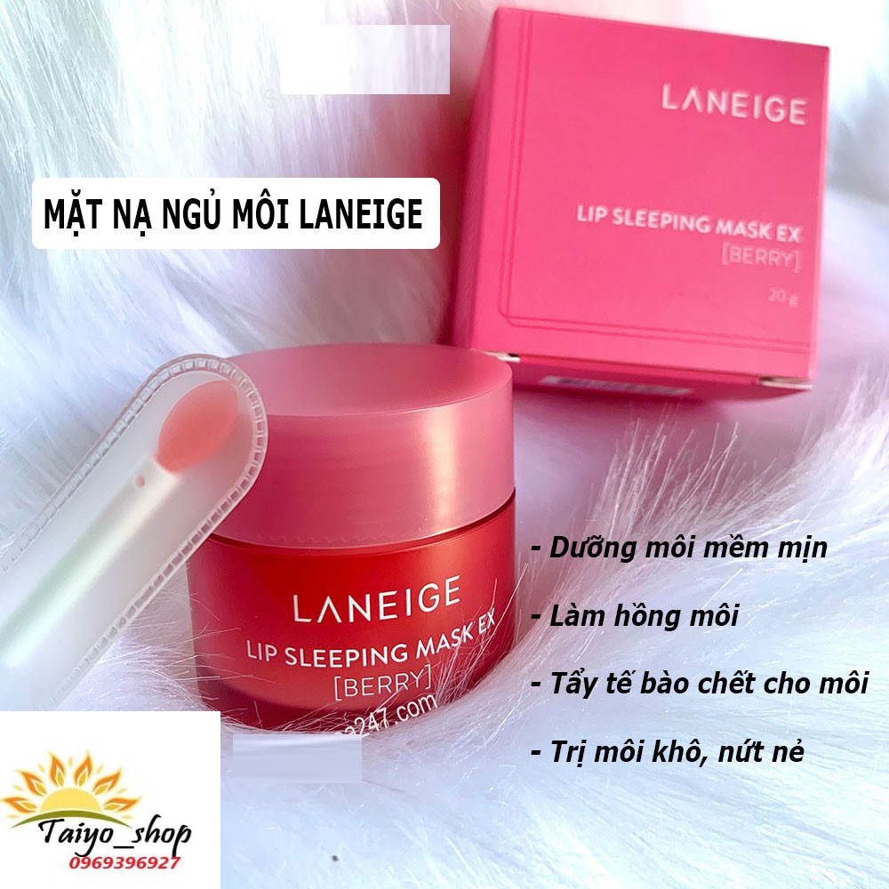 Mặt Nạ Dưỡng Môi Cao Cấp Căng Mọng Laneige Lip Sleeping Mask 20G - Berry