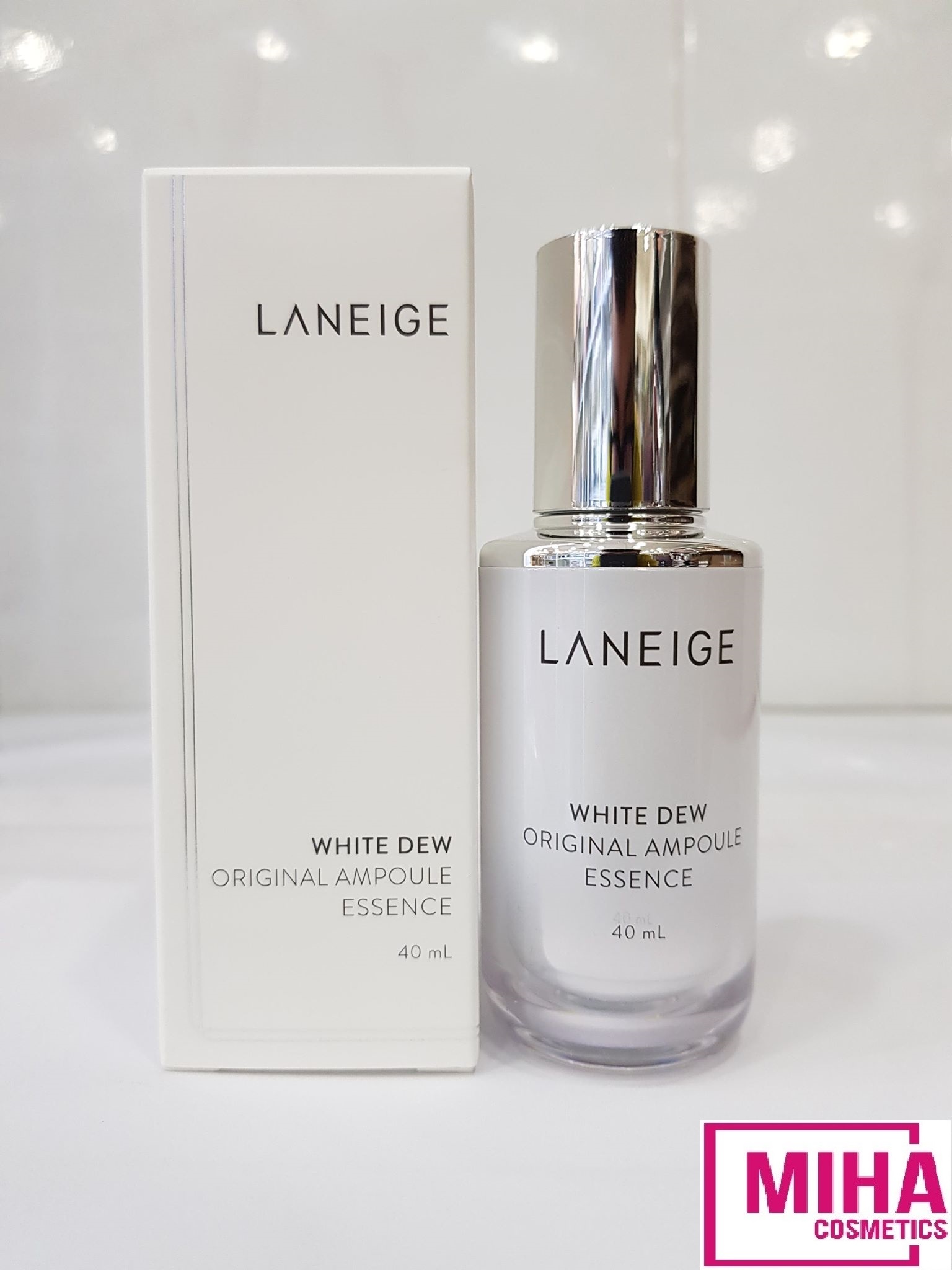 [Hcm]Tinh Chất Serum Dưỡng Da Trắng Sáng Laneige White Dew Original Ampoule Essence 40Ml Hàn Quốc