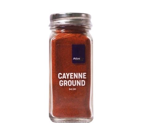 Bột ớt Cayenne Atlas Garden 64g Đức - Cayenne Ground