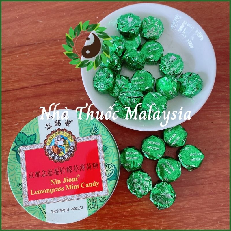 Kẹo Ngậm Ho Tỳ Bà Cao Bạc Hà - Hong Kong - niệm từ am hiếu tử xuyên bối tỳ bà cao - tỳ bà cao - Nin 