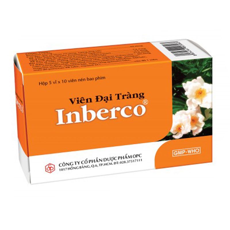 Viên Đại Tràng Inberco Giúp Hết Nỗi Lo Đại Tràng ( Hộp 50 Viên)