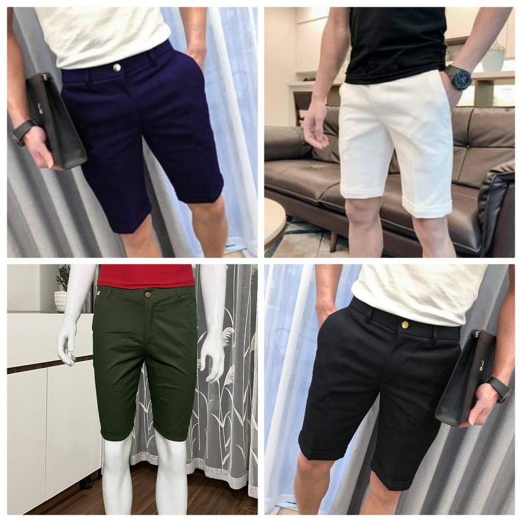 Quần short - Quần Short Kaki nam caoQuần short - Quần Short Kaki nam cao cấp - Phong cách Hàn Quốc