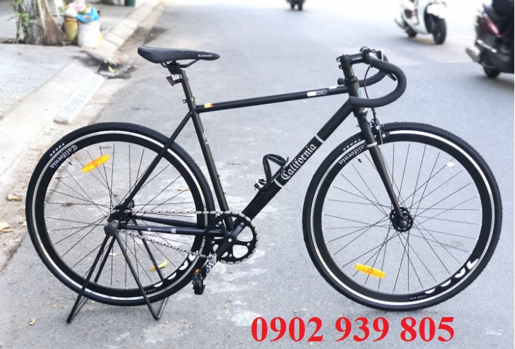 Xe Fixed Gear California R240 có 1 thắng trước