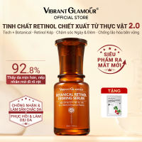VIBRANT GLAMOUR Botanical Retinol Firming Serum 2.0 | Chống nhăn & nâng cơ | Bakuchiol + Peptide + Collagen | Serum Chống Lão Hóa Ngày & Đêm Cho Da Nhạy Cảm 30ml