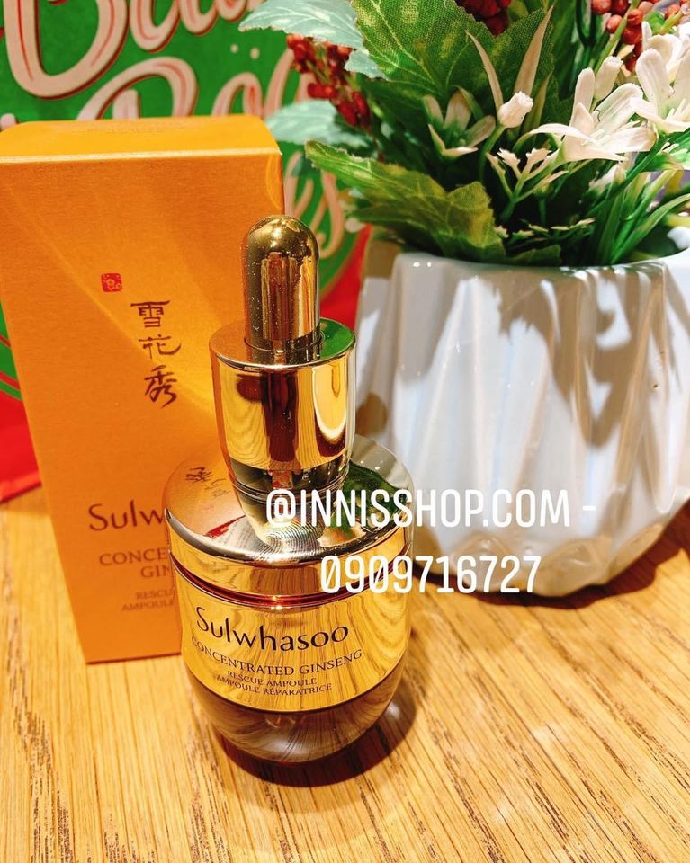 [Hcm]Tinh Chất Nhân Sâm Phục Hồi Da Và Chống Lão Hóa Tăng Cường Sulwhasoo Cgr Ampoule 20G