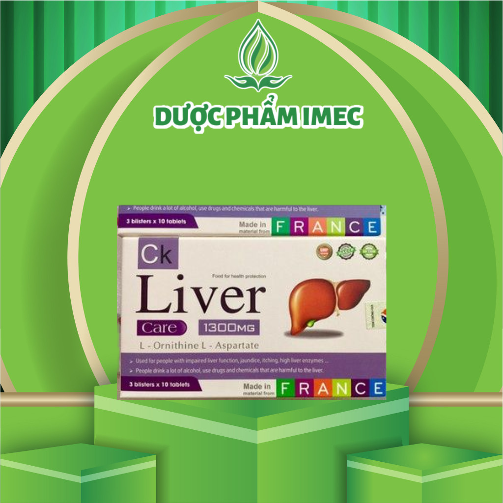 Sản Phẩm Liver Care 1300mg Hỗ Trợ Thanh Nhiệt  Bảo Vệ Tăng Cường Chức Năng Gan