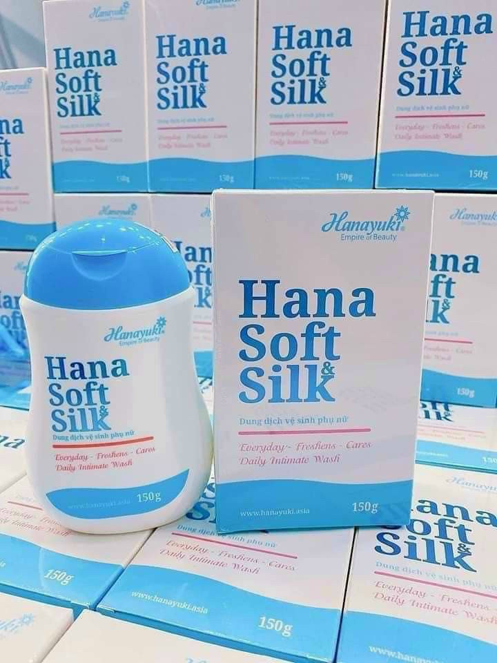 Dung dịch hana soft silk 150g ( chinh hang )