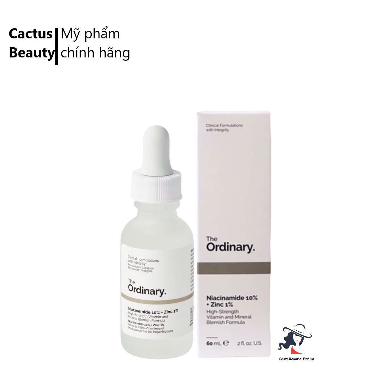 [Hcm]Tinh Chất Dưỡng Da The Ordinary Niacinamide 10% + Zinc 1%