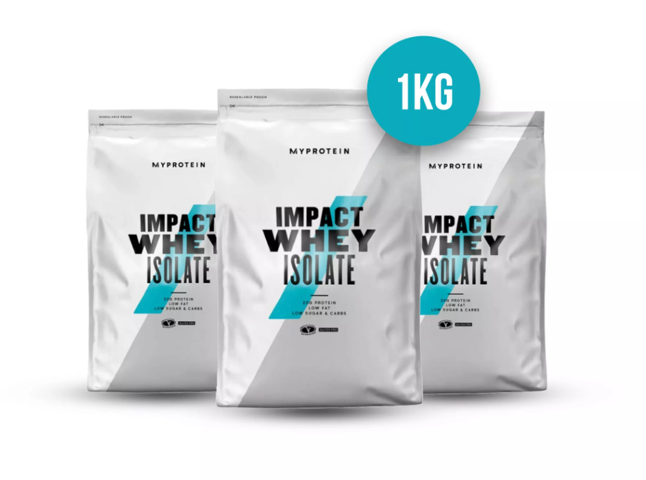 [HCM]WHEY PROTEIN - MYPROTEIN - IMPACT WHEY ISOLATE - 2.2lbs - Bổ sung protein tăng cơ giảm mỡ - Từ Châu Âu