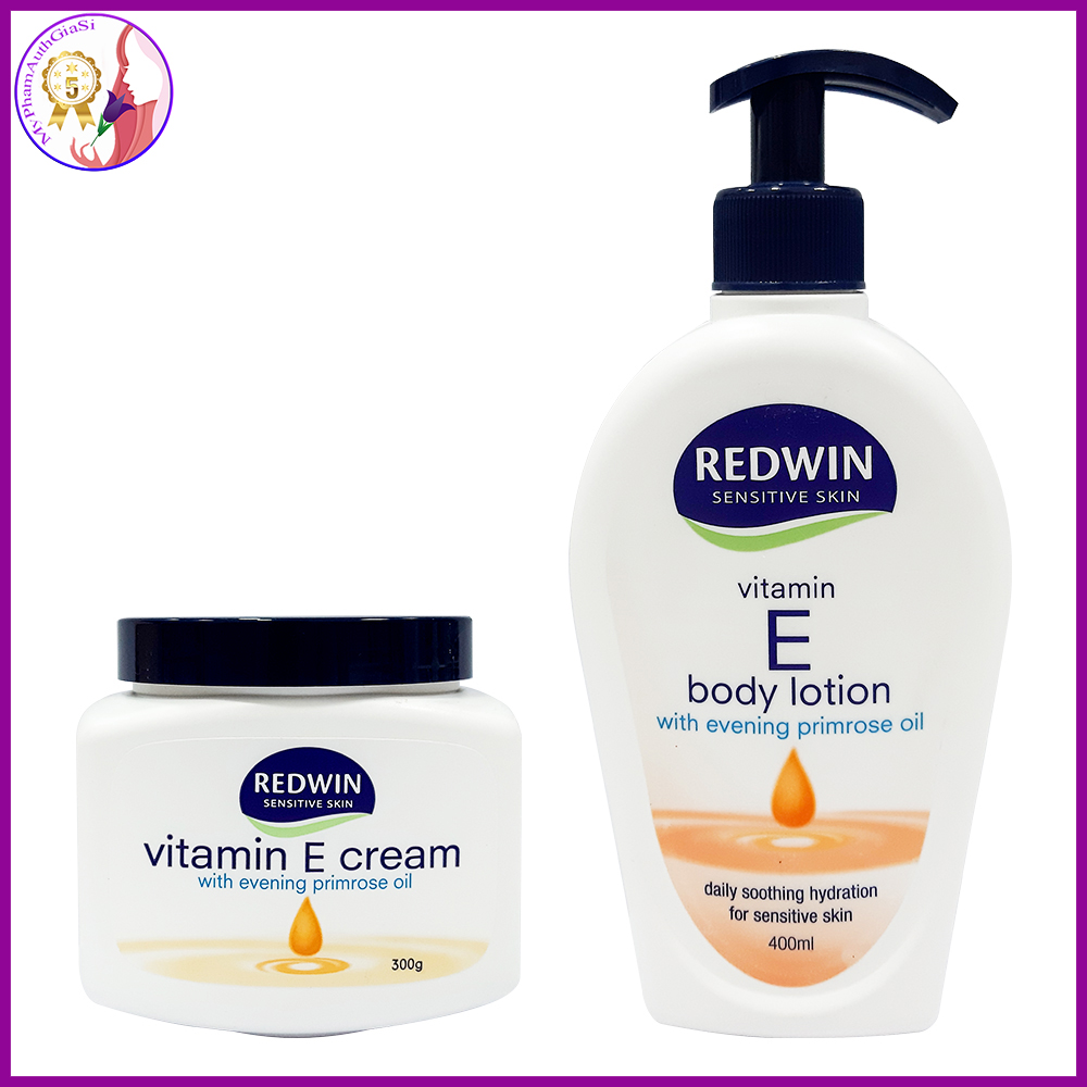 [HCM]Kem Dưỡng Da Redwin Vitamin E Chuyên Làm Mềm Mịn & Cấp Ẩm Cho Da Cao Cấp của Úc 300g Made in Australia