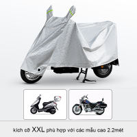 Bạt che xe SEAMETAL Áo trùm xe máy - Bạt phủ xe chống mưa che nắng chống bụi bẩn - siêu nhẹ bền dai chọn màu