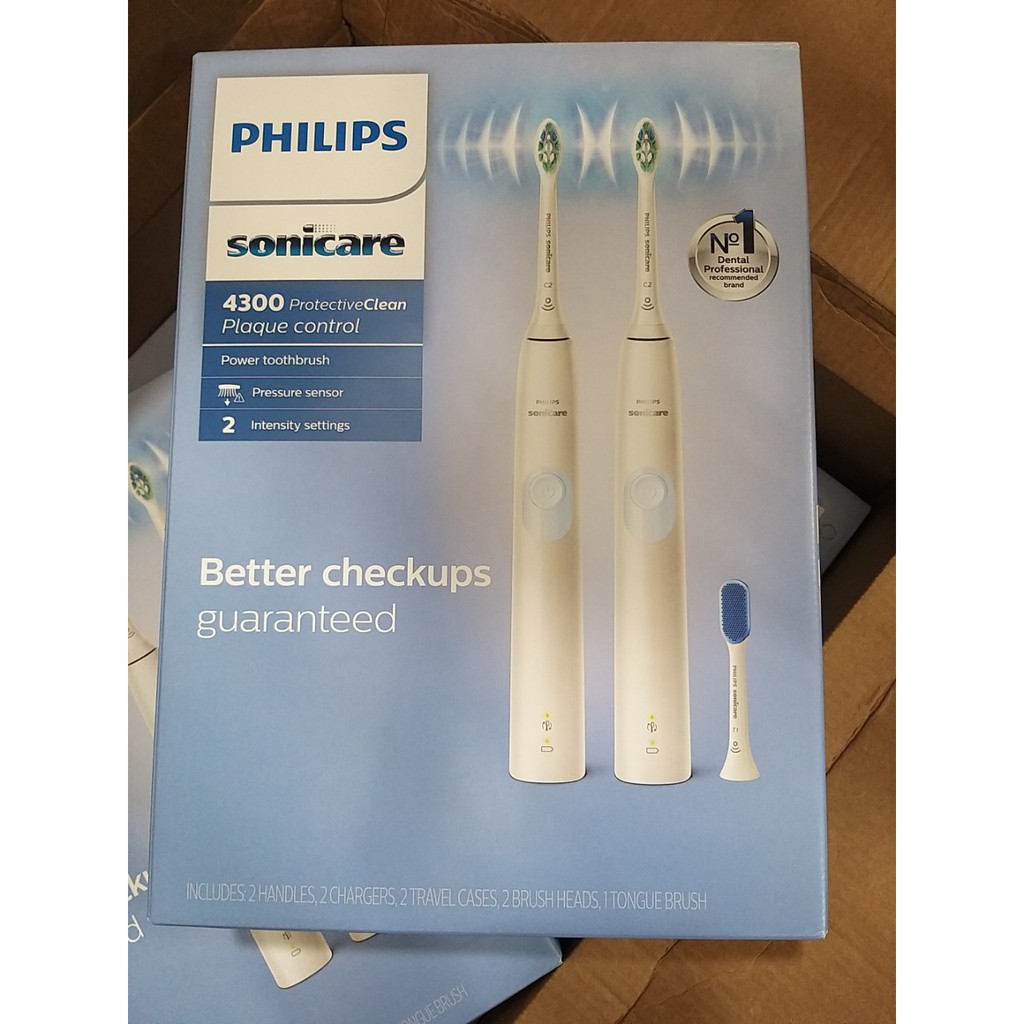 [Hcm]Philips Sonicare 4300 Bàn Chải Răng Điện ( Có Bảo Hành )