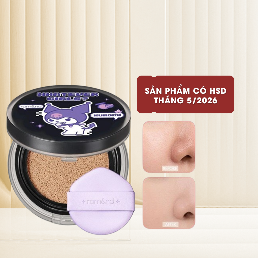 [Romand X SANRIO] Bộ Sưu Tập Phiên Bản Giới Hạn Romand My Melody Kuromi Makeup 15g