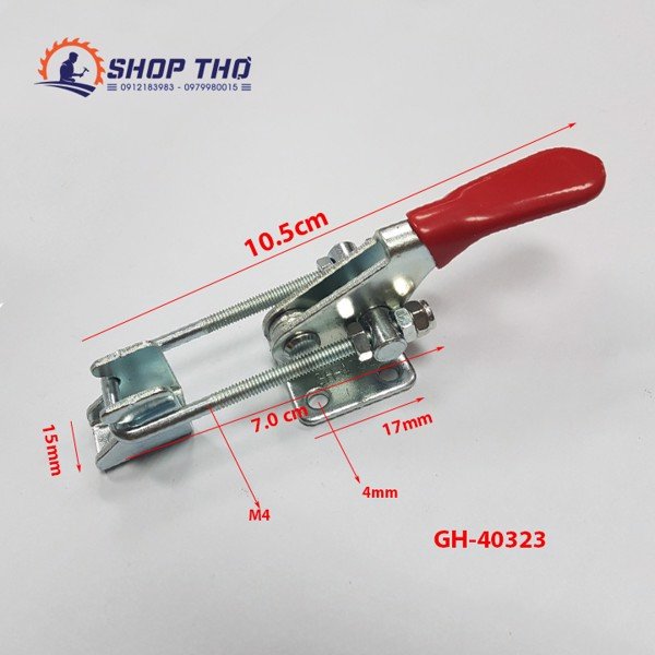 Sập Nhanh Gh40323 - Chất Liệu Inox 304 và sắt mạ