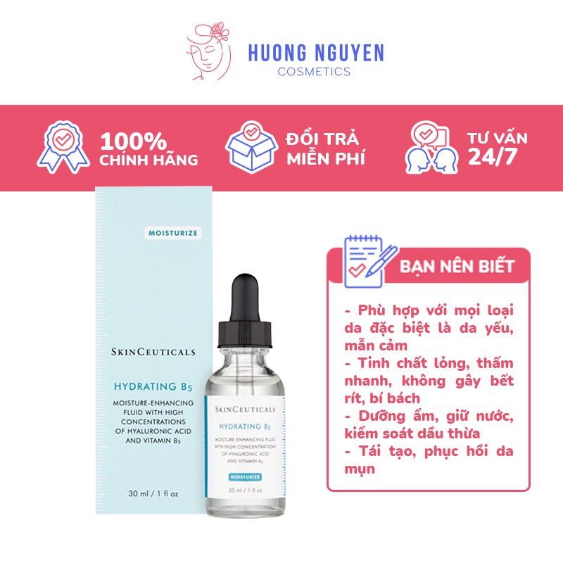Serum Dưỡng Ẩm Skinceuticals Hydrating B5 30ml