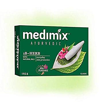 Xà phòng 18herb classic Medimix nội địa Ấn độ 125gr