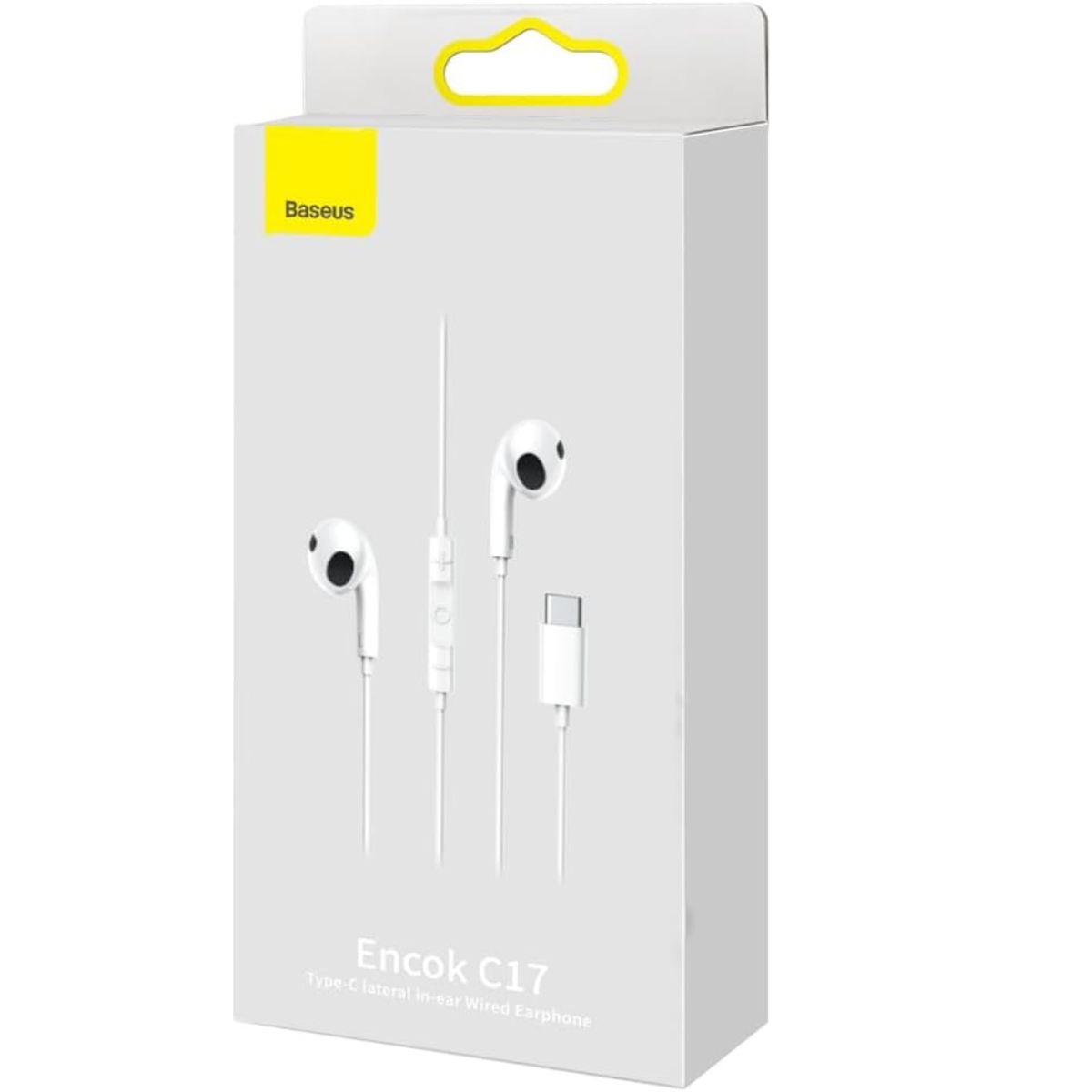 Tai nghe có dây chân cắm Type-C Baseus Encok lateral in-ear Wired Earphone C17/ Choetech OC-A012