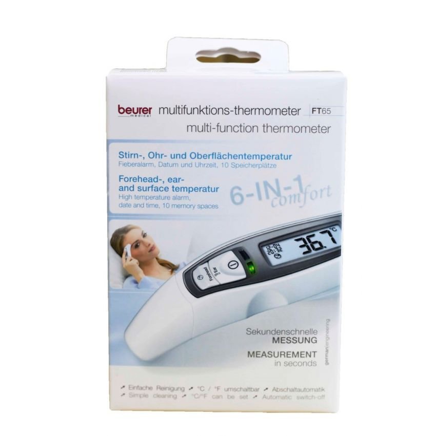 Nhiệt Kế Điện Tử Đo Trán Beurer Ft65 Được Đo Bằng Hồng Ngoại Cho Bé Đo Nhanh Trong 1S Sản Phẩm Theo Dõi Sức Khỏe Cho Mẹ Và Bé Của Năm