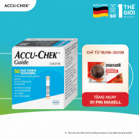 Hộp 50 Que Thử Đường Huyết ACCU-CHEK® Guide