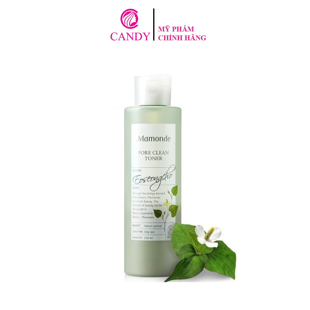 [HCM]Nước hoa hồng diếp cá Mamonde Pore Clean Toner