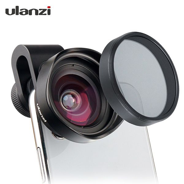 Lens Ulanzi 16mm Wide Angle CPL Filter - Ống kính góc rộng 100 độ cho điện thoại kèm kính lọc CPL