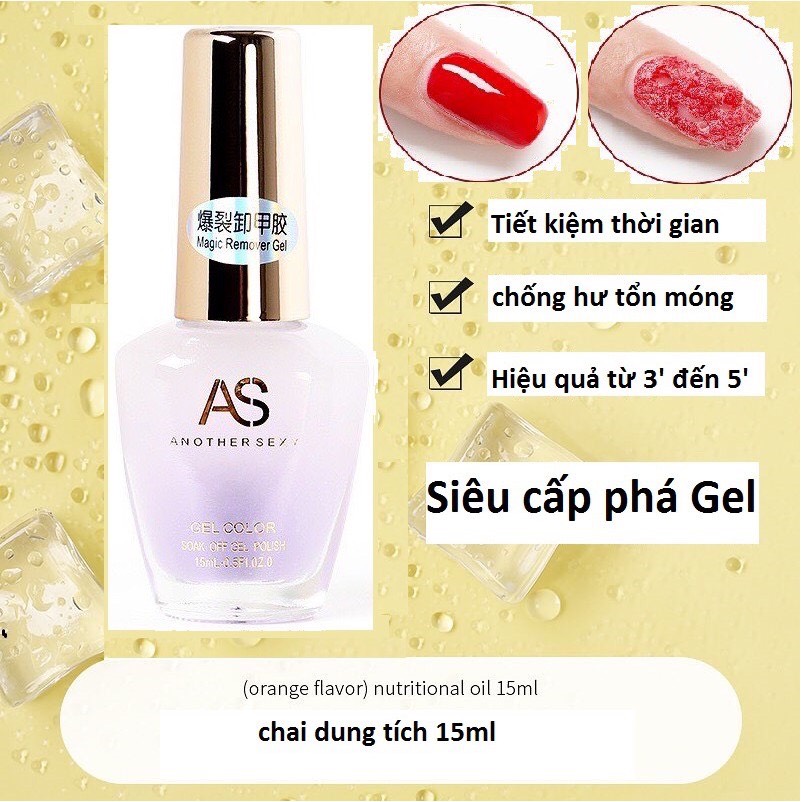 Phá Gel Bay Màu Sơn Hiệu Quả Từ 3 Đến 5 (Chính Hãng As )