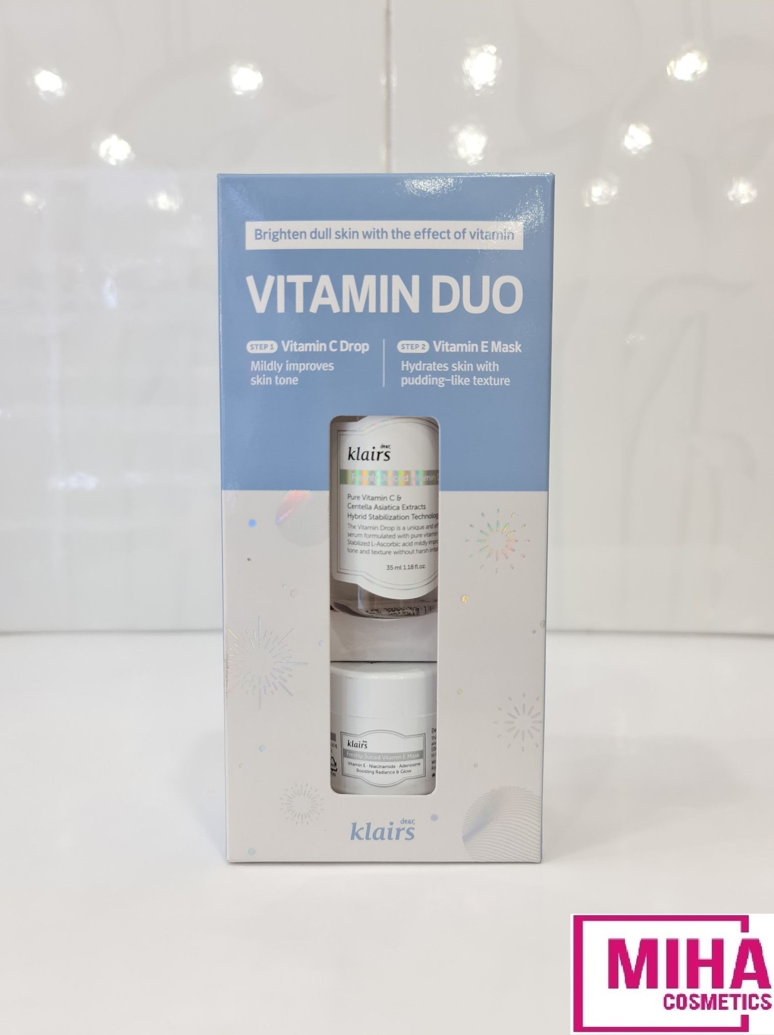 [Hcm]Bộ Đôi Cấp Ẩm Dưỡng Sáng Da Dear Klairs Vitamin Duo Trial Kit