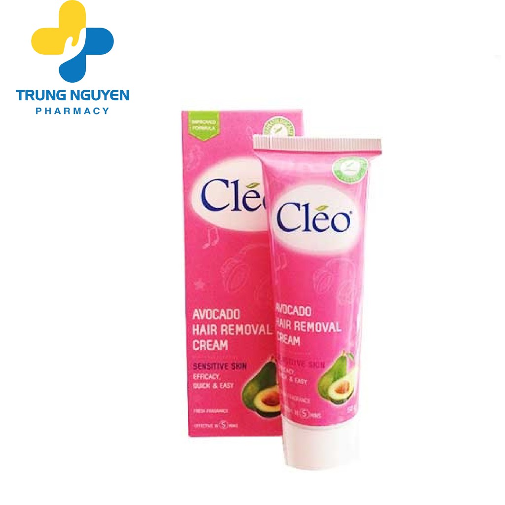 [Hcm]Cléo - Kem Bơ Tẩy Lông 50G (Dành Cho Da Nhạy Cảm)