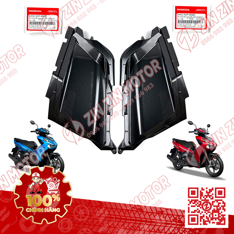 Ốp Trước Trong Yếm Ốp Gác Chân Em Bé AB 2020 - 2023+ AirBlade 160 Air Blade 150 / 125 Trái Phải Đủ M