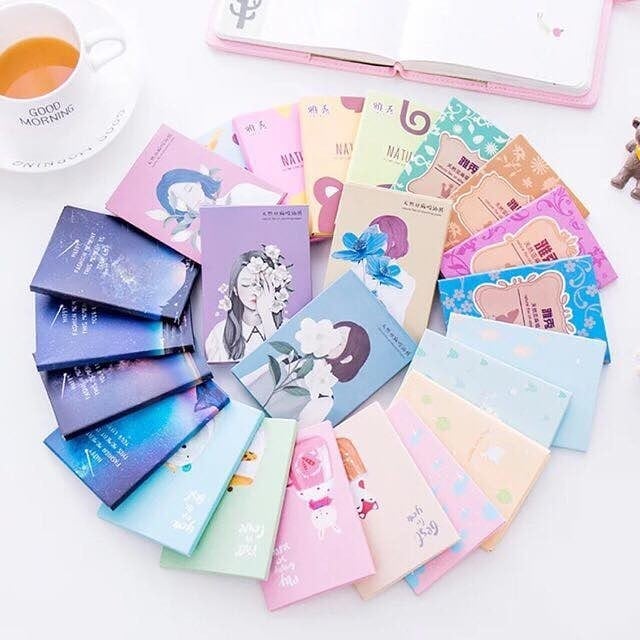 Giấy thấm dầu chính hãng Maycreate nội địa - Giấy thấm dầu hộp 50 tờ