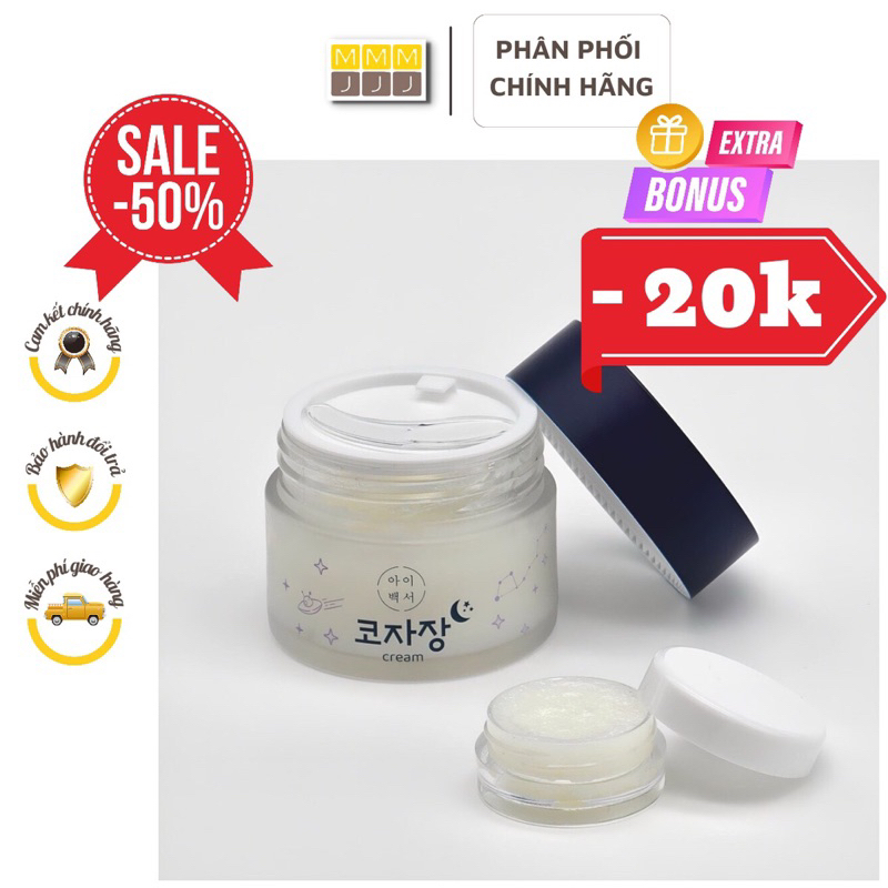Kem thảo dược bôi chống ngạt mũi Hàn Quốc cho bé Kojajang hũ 20g - minjeebaby