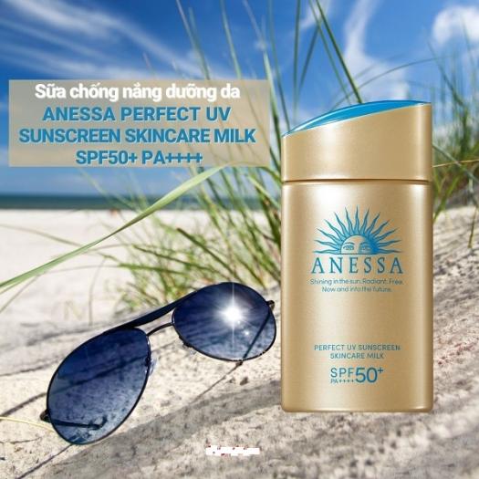 Kem chống nắng Anessa Perfect UV Sunscreen Skincare Milk 60ml nhật bản - siêu sale 9-9