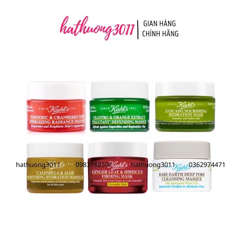 [Mini size] Mặt Nạ Kiehl’s – Kiehls Mask 14ML