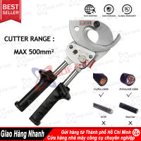 Kìm cắt cáp nhông XLJ-D-500 XLJ-D-300 cắt đồng nhôm 500mm2 40mm cán kéo dài