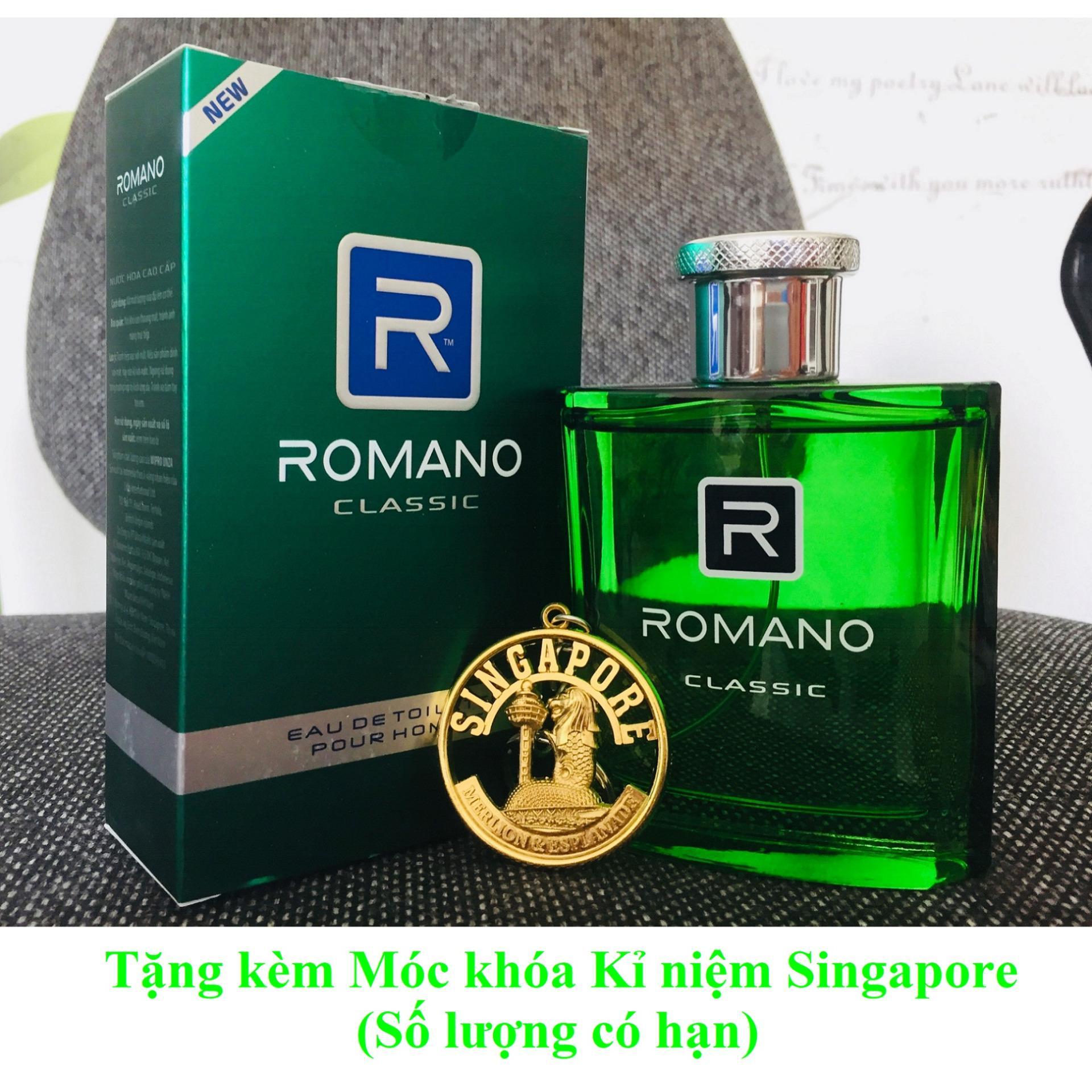 [Hcm]Nước Hoacao Cấp Romano Classic 50Ml Tặng Chiết 20Ml