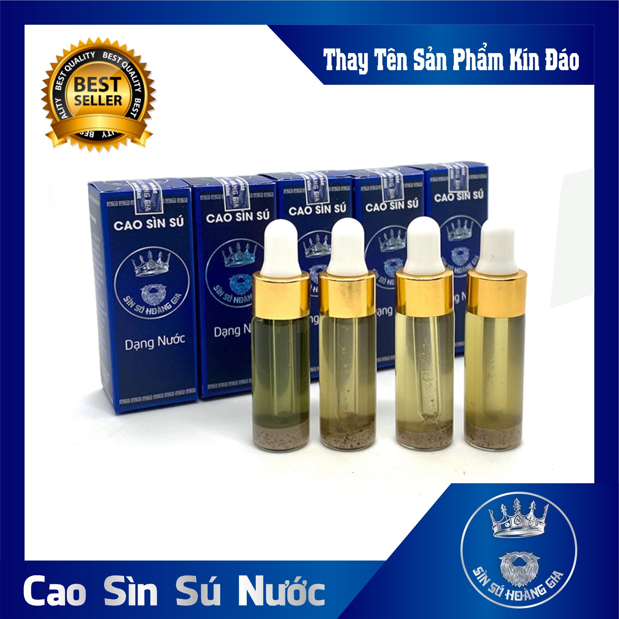 Cao Sìn Sú Nước Dạng Bấm Giọt Tiện Lợi Dùng 50 - 60 Lần [Thay Tên Kín Đáo]