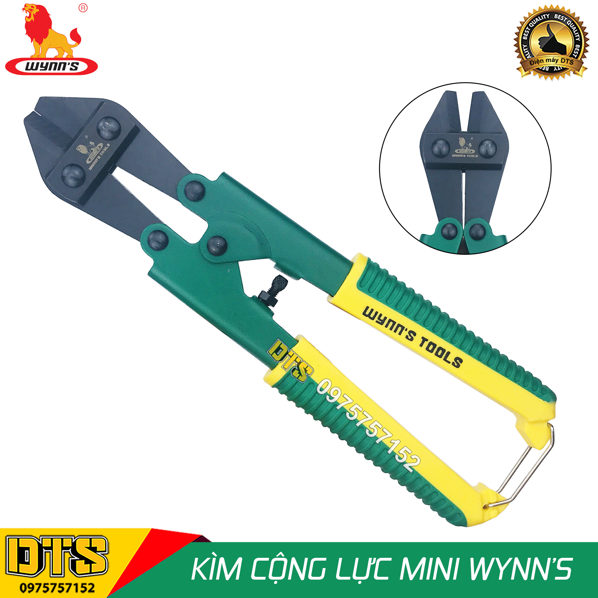 Kìm cộng lực Wynn’s W09 8 inch/ 200mm kìm cắt sắt dây thép chuyên nghiệp kìm cộng lực tay mini chuyên dụng