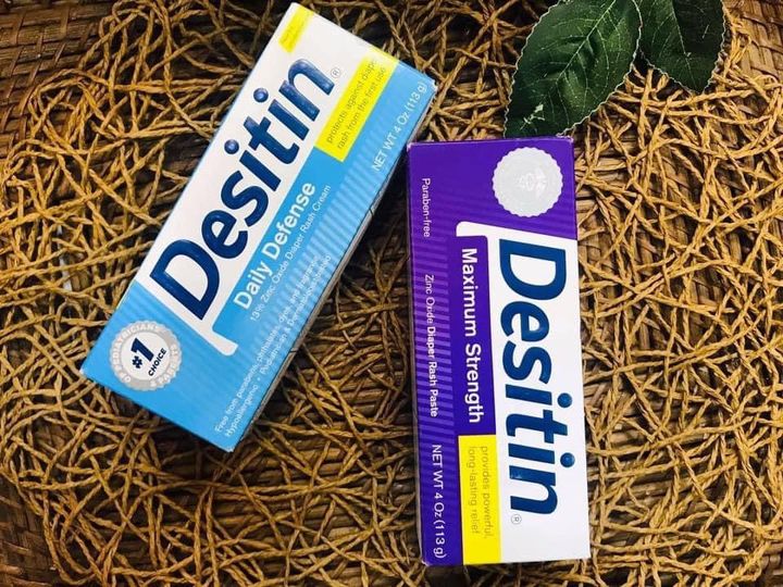 Kem hăm Desitin Mỹ Xanh hằng ngày / Tím khi bé hăm cho bé từ sơ sinh