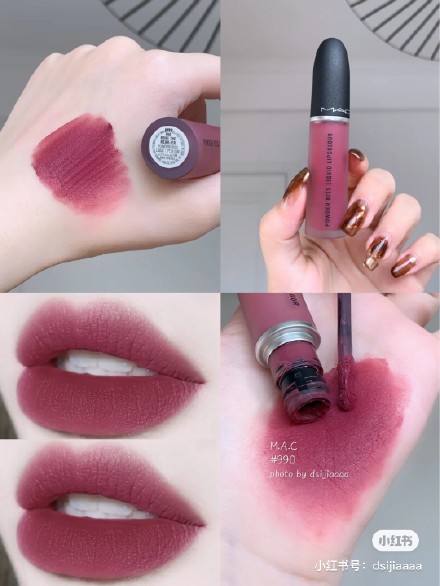 Son Kem Mac Powder Kiss Liquid Lipcolour – 990 More The Mehr - Ier (Hồng Đất) 5Ml