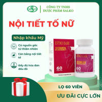 Nội tiết tố nữ ESTRO EASE (chính hãng MỸ) viên uống bổ sụng estrogen cân bằng nội tiết. Lọ 60 viên
