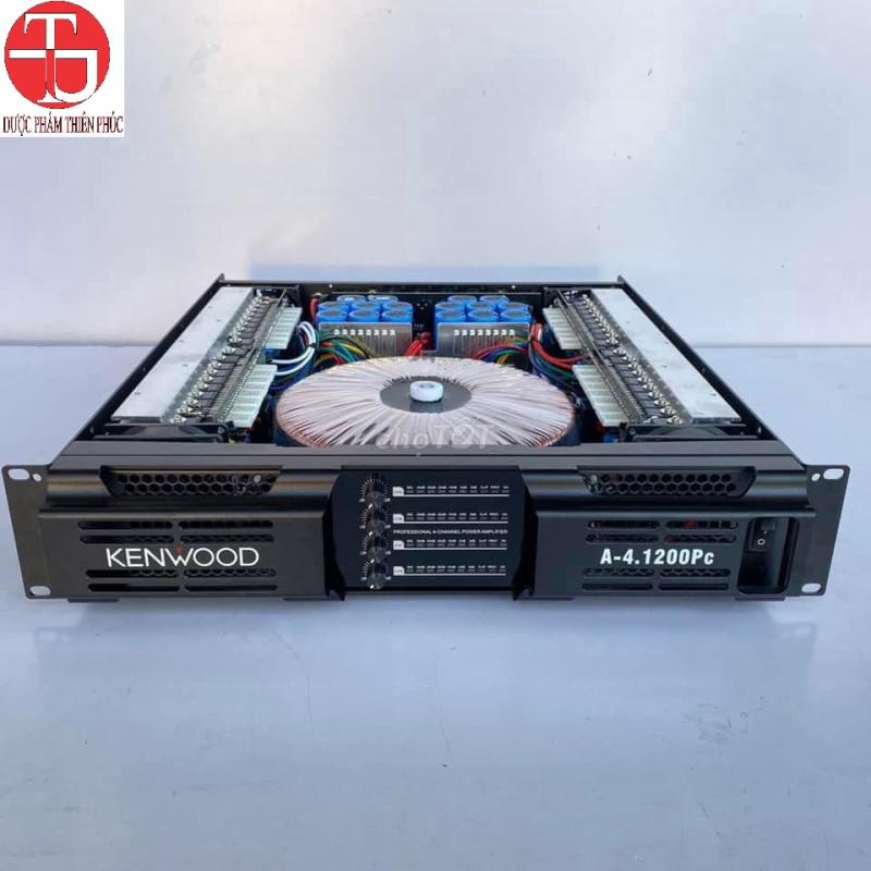 Cục Đẩy Công Suất KENWOOD A-4.1200 PC 4 kênh x 1200w 80 sò - Công Ty Thiên Phúc