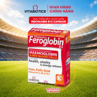 TPBVSK FEROGLOBIN B12 CAPSULES - Bổ Sung Sắt Hỗ Trợ Tăng Khả Năng Tạo Máu (30 Viên) - Thương Hiệu Vitabiotics