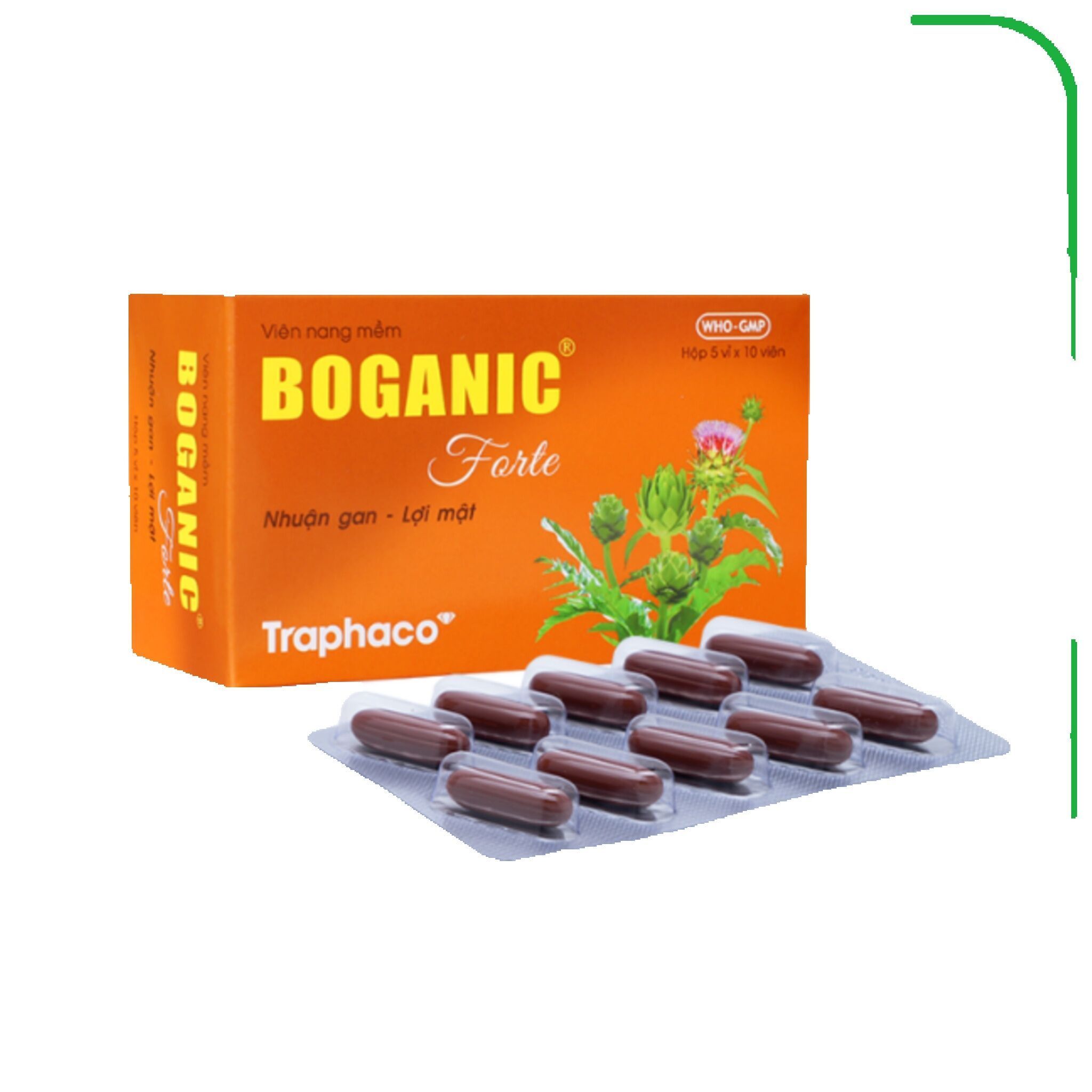 VIÊN NANG MỀM BOGANIC TRAPHACO 50 VIÊN