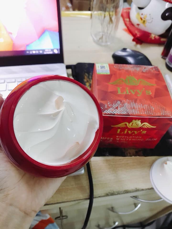 [HCM]KEM BODY LIVYS ĐỎ NGÀY VÀ ĐÊM Với công thức vượt trội  kem dưỡng trắng body cao cấp Livys có tác dụng dưỡng trắng da từ sâu bên trong dưỡng ẩm mịn màng không tỳ vết
