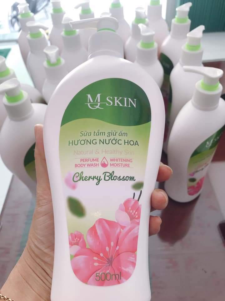 [Hcm]Sữa Tắm Mq Skin Hương Nước Hoa Giữ Ẩm Sáng Da 500Ml Chính Hãng 100%