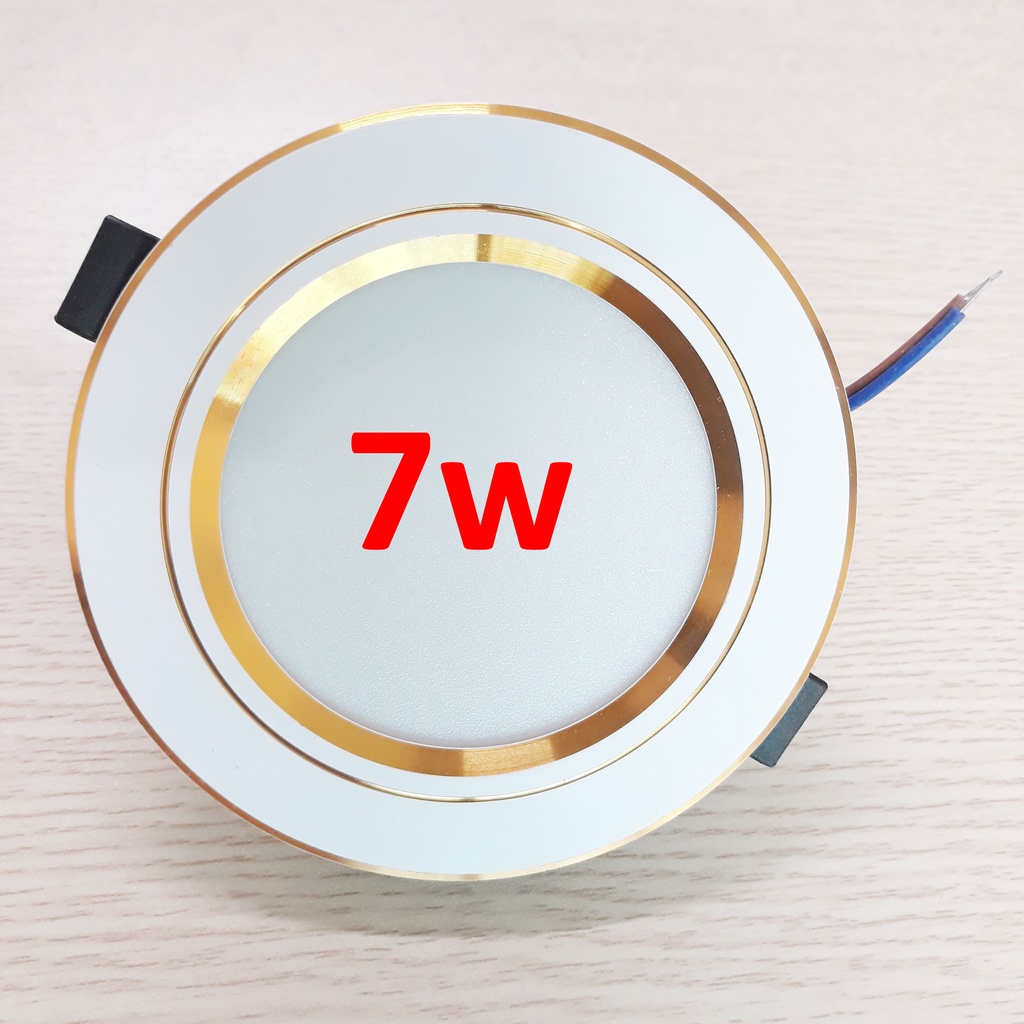 Đèn âm trần 6w7w9w12w18w sáng giá tốt/12w Pluto ánh sáng vàng